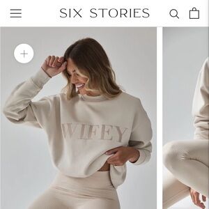 Wifey Statement Sweatshirt